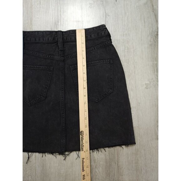 New Hollister Ultra High Rise Jean Denim Skirt Womens 3 - Picture 7 of 7